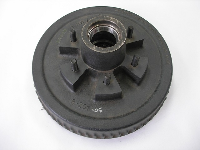 12" x 2" Hub Drum - 6 Lug with 1/2" Studs