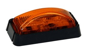 Amber 2 1/2" Rectangular LED Marker Light