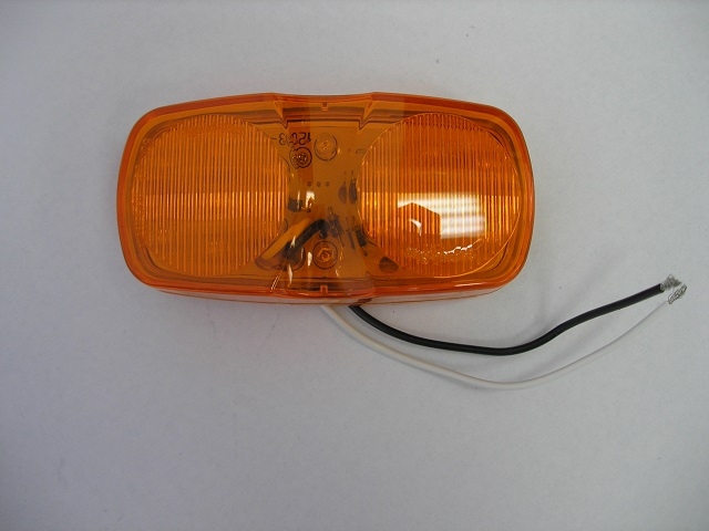 Amber LED Clearance / Marker Light - 2" x 4"