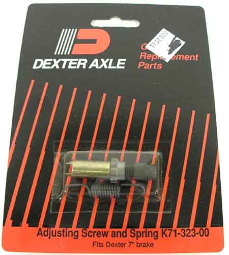 Dexter - Adjusting Screw & Spring Kit - 7k Electric
