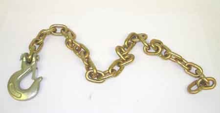 Laclede - 5/16" x 36" Safety Chain with Clevis Slip Hook with Latch