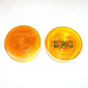 Truck-Lite - 2-1/2" Round Amber LED Clearance / Side Marker Light - 10 Series