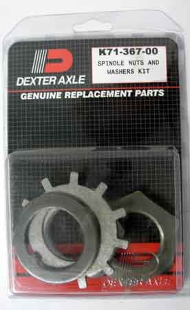 Dexter - Spindle Nut & Washer Kit - 9k to 10k GD