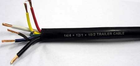 East Penn Manufacturing - 14/4-10/2-12/1 Gauge Cable Wire - 7 Wire