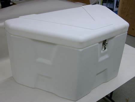 Buyers - Trailer Tongue Tool Box - White Poly