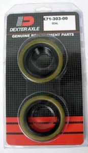Dexter - Grease Seal Kit - 1.72" ID - 2.565" OD