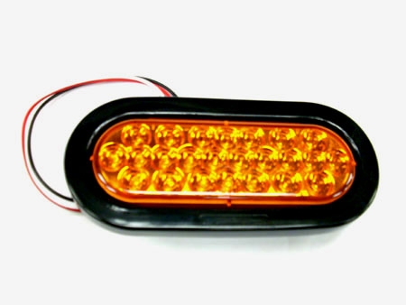 Buyers - Amber 6-1/2" Oval LED Strobe Light