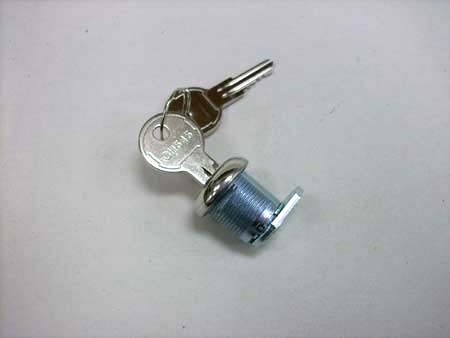 Buyers - Tool Box Lock Cylinder with Keys - Straight Latch