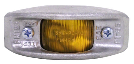 Peterson - Amber Clearance / Side Marker Light with Aluminum Housing - 123 Series