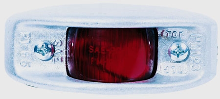 Peterson - Red Clearance / Side Marker Light with Aluminum Housing - 123 Series