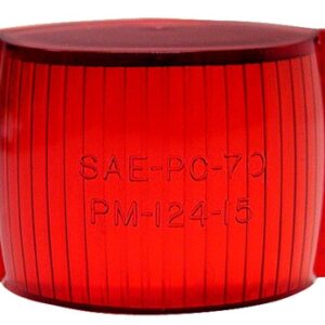 Peterson - 123 Series Red Replacement Lens - Clearance / Side Marker Light