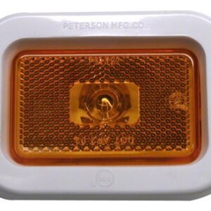 Peterson - Amber Flush Mount Clearance / Side Marker with Reflex Light Kit - 127 Series