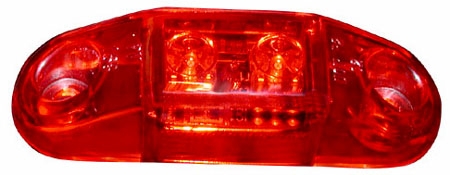 Peterson - Red LED Mini Clearance / Side Marker Light - 168 Series