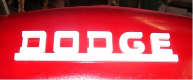 Centreville Trailer Parts LLC - "DODGE" Emblem - Dodge Power Wagon Truck Series