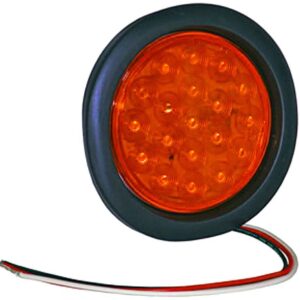 Buyers - Amber 4" Round LED Strobe Light
