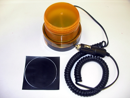 Buyers - Amber Strobe Light with 10' Cord - Magnetic