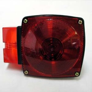 Peterson - 4-1/2" Square Submersible Stop / Turn / Tail Light - Over 80" - Road Side - 452 Series