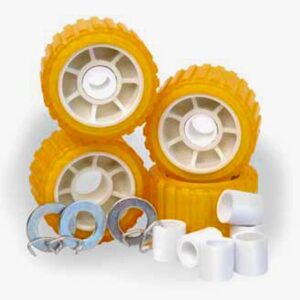 Tie Down Engineering - 5" Ribbed Wobble Roller Kit