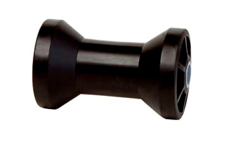 Tie Down Engineering - 5" Spool Type Keel Roller - Black