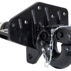 Buyers - 50k Swivel Pintle Hook with Spring - Large Mounting Plate