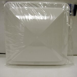 Dexter - White Plastic Vent Lid - 14" x 14"