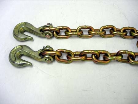 Laclede - 3/8" x 20' Chain with Clevis Grab Hooks