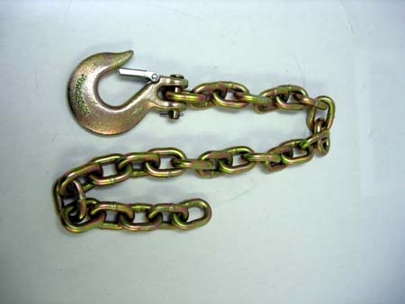 Laclede - 3/8" x 36" Safety Chain with Clevis Slip Hook with Latch