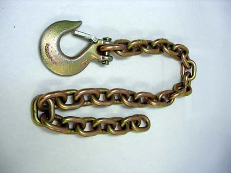 Laclede - 1/2" x 48" Safety Chain with Clevis Slip Hook with Latch