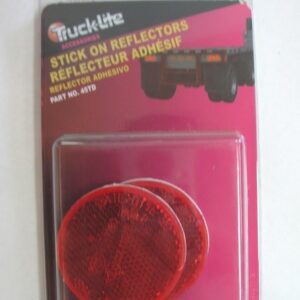 REFLECTOR - 2 3/16" - ROUND - RED - 1 PACK