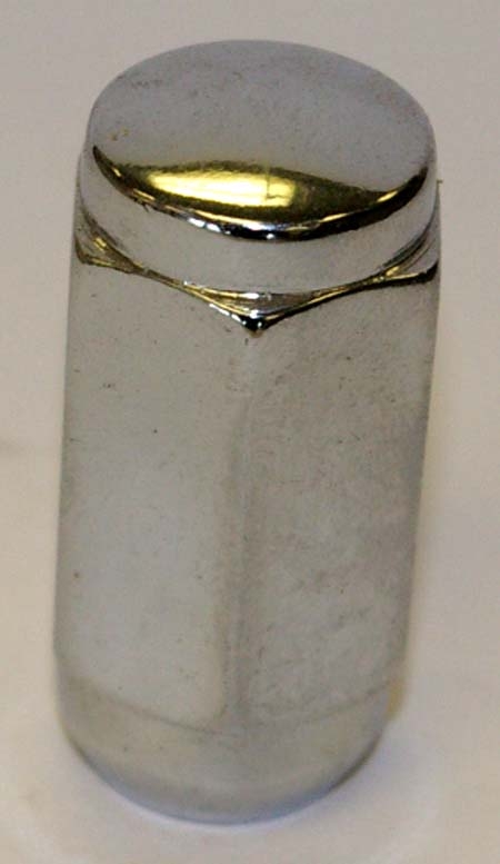 Dexter - 9/16"-18 60° Cone Capped Lug Nut - Stainless Steel