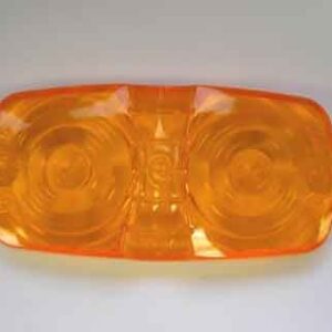 Peterson - 138 Series Amber Replacement Lens - "Double Bullseye" Clearance / Side Marker