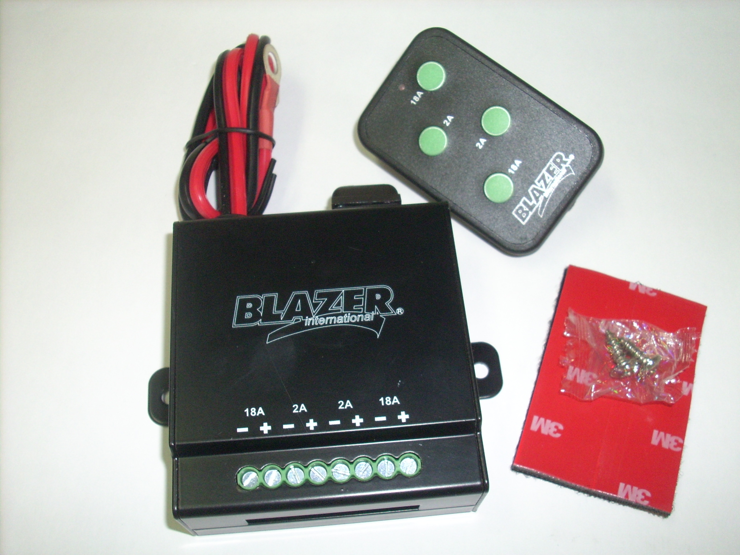 Blazer 4 Channel Wireless Light Management System w/Remote