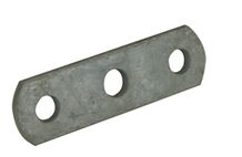 CE Smith - Flat, Galvanized, 3 Hole Axle Tie Plate