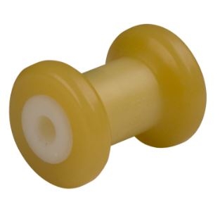 CE Smith - 4" Yellow Spool Roller