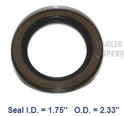 Dexter - 1.75" ID Grease Seal