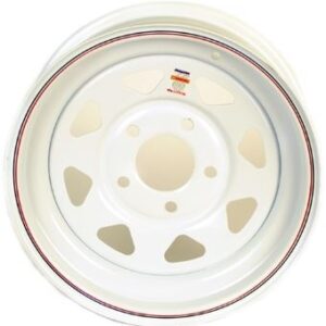 Dexter - 15" x 6" White Spoke Wheel 550