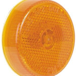Peterson - 2-1/2" Amber Clearance/Side Maker Light with Reflex
