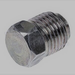 Hose & Accessories - 3/16" Steel/Brass Inverted Flare Plug