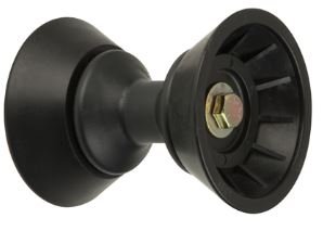 CE Smith - 3" Bow Bell Roller Assembly - Black
