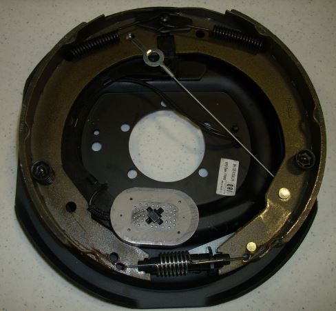 TRP - 7K TruRyde LH S/A 12" x 2" Electric 5-Hole Backing Plate