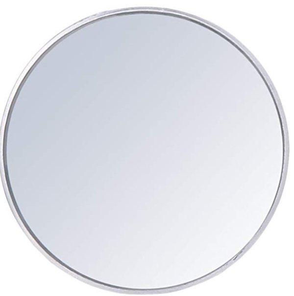 3.75" Round Convex Stick-On Mirror