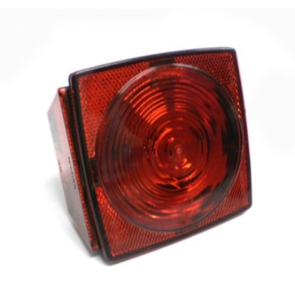 Innovative Lighting - 4.8" x 4.65" Stop/Turn/Tail Light (Without Tag Light) - Red