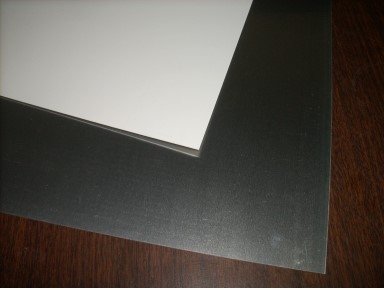 (1 SINGLE SHEET) 49" x 96" Full Skin Replacement Aluminum Panel - 30 Gauge (.030") - White (single side) - Pre-Cut