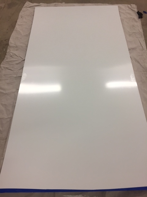 (3 SHEETS) 49" x 96" Full Skin Replacement Aluminum Panels - 30 Gauge (.030") - White (single side) - Pre-Cut