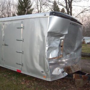 How To Replace A Damaged Enclosed Trailer Panel